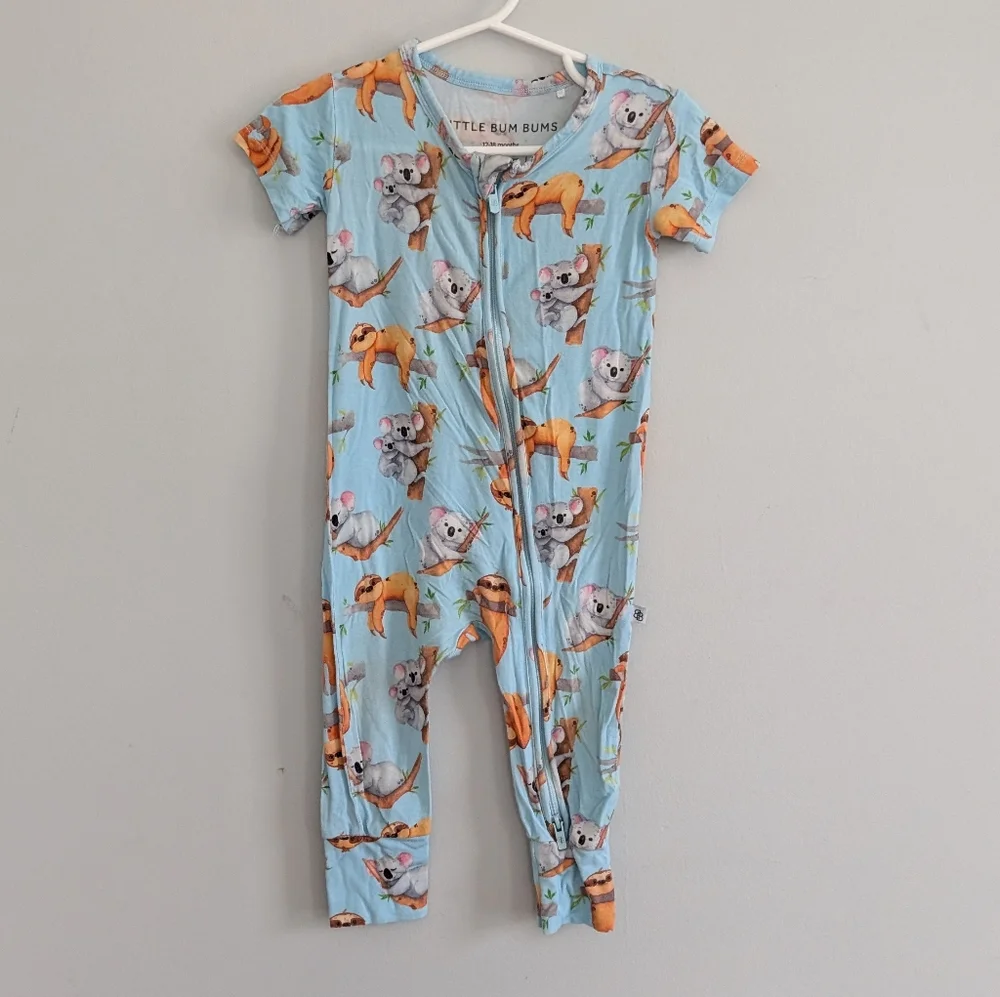 Little Bum Bums Koala Bamboo Pajamas 12-18 Months